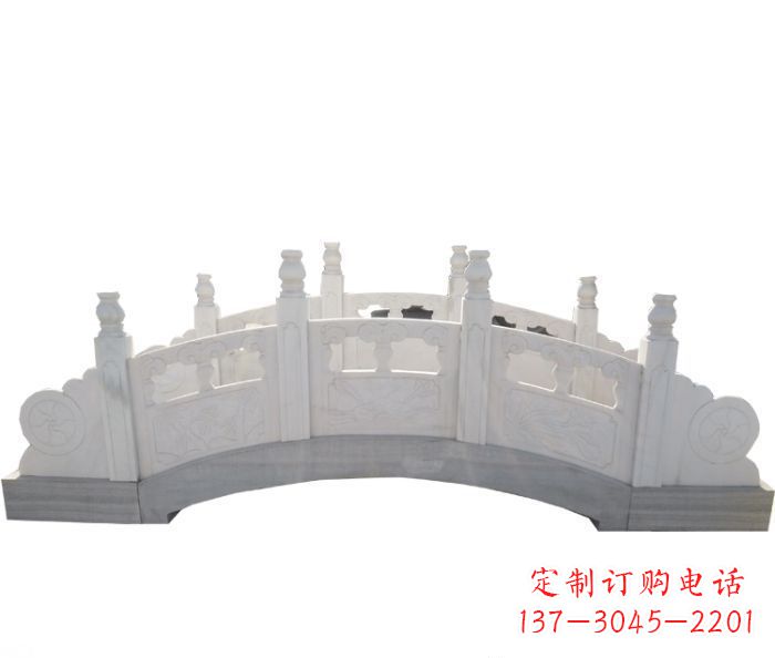 温州公园汉白玉石拱桥_1