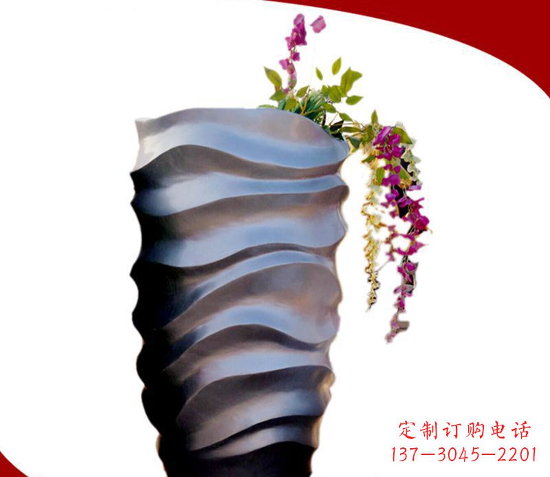 温州领雕塑花盆景观雕塑