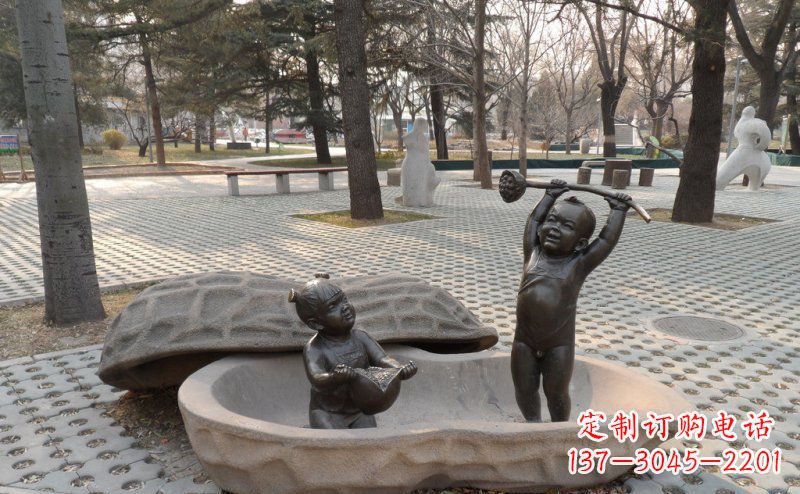 温州花生娃娃艺术雕塑