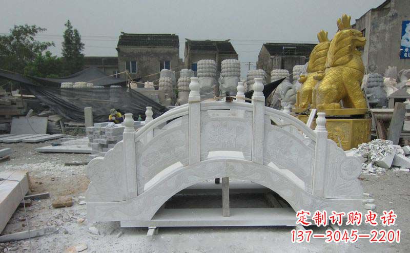 温州精美的大理石拱桥雕塑