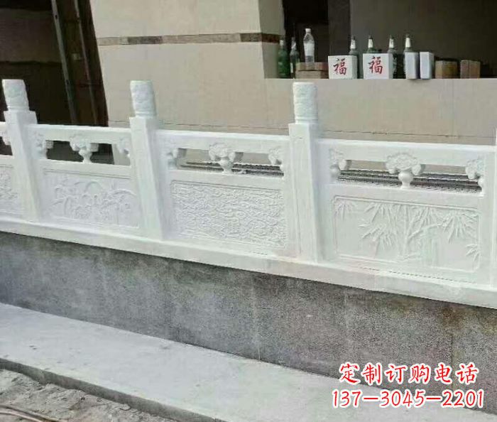 温州艺术大理石栏板石雕