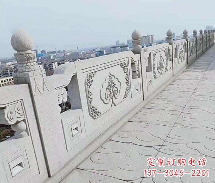 温州精美大理石栏板雕塑