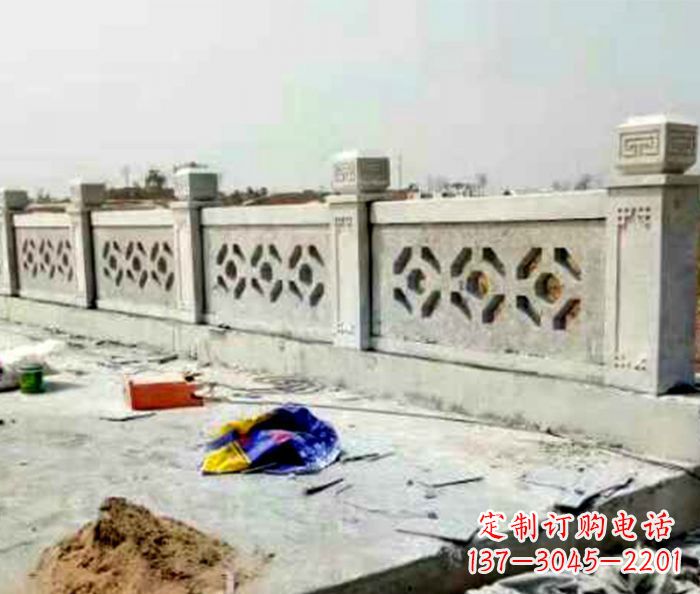 温州公园大理石栏板石雕