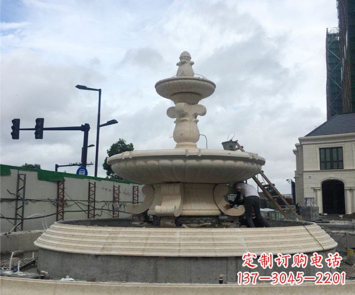 温州品质卓越的定制大型喷泉石雕