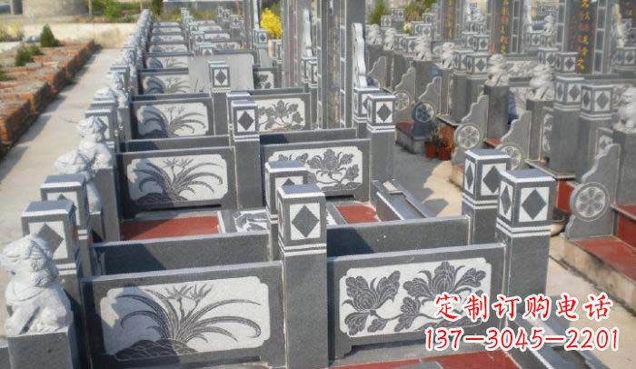 温州公园景观仿古石栏板 (2)