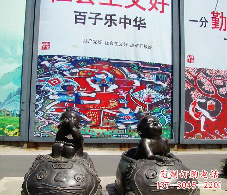 温州公园景观老虎鞋玻璃钢仿铜雕塑
