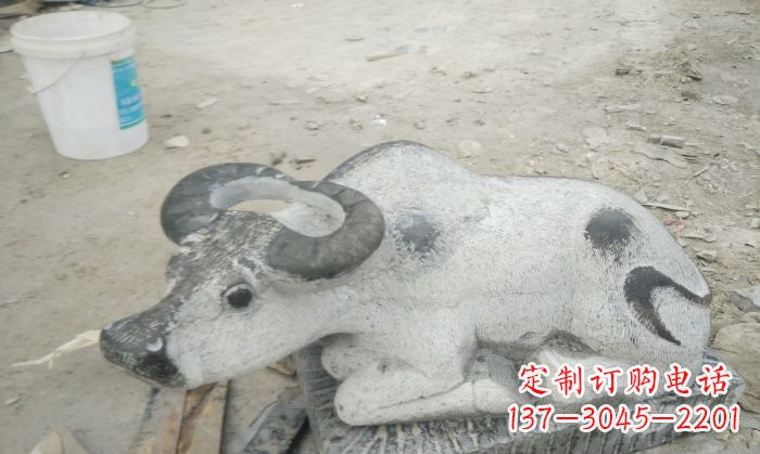 温州公园景观孺子牛石雕