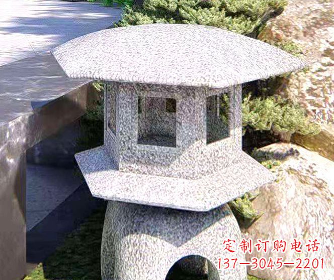 温州公园景观小型石灯雕塑 (2)