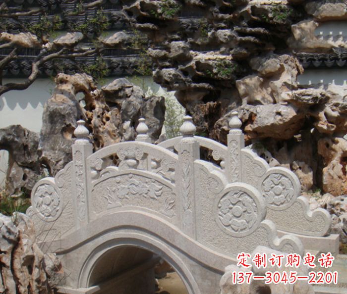 温州公园景观小型石拱桥