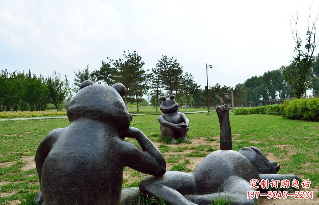 温州中领雕塑 | 艺术级青蛙铜雕