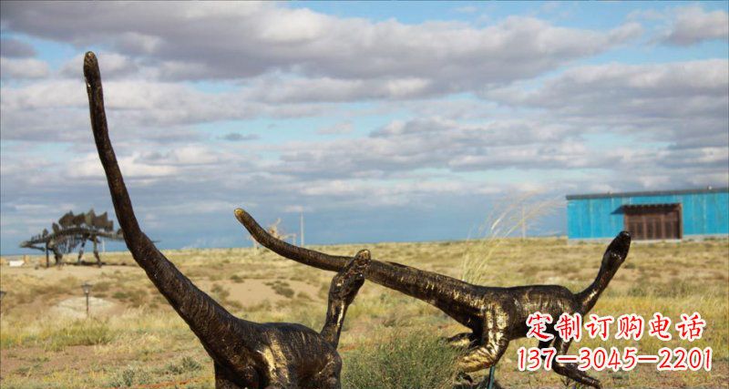 温州定制恐龙动物铜雕
