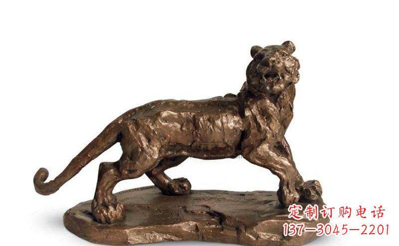 温州老虎铜雕中领雕塑为您打造精致细腻的雕塑作品