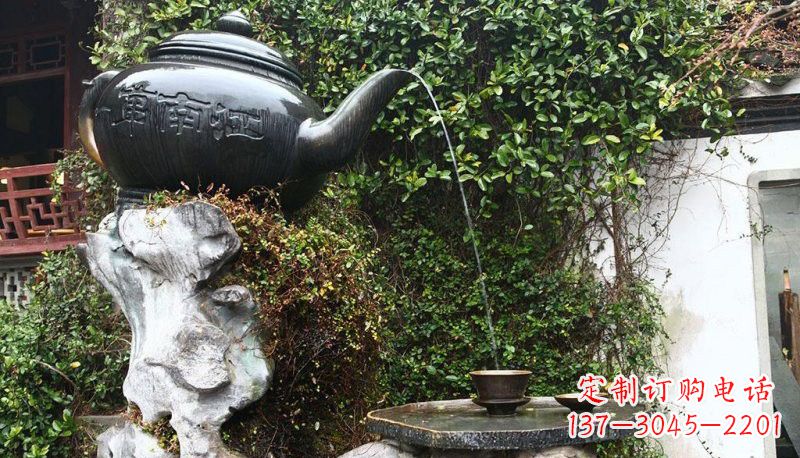 温州铜雕茶壶,雕刻美景,带您开启新的旅程