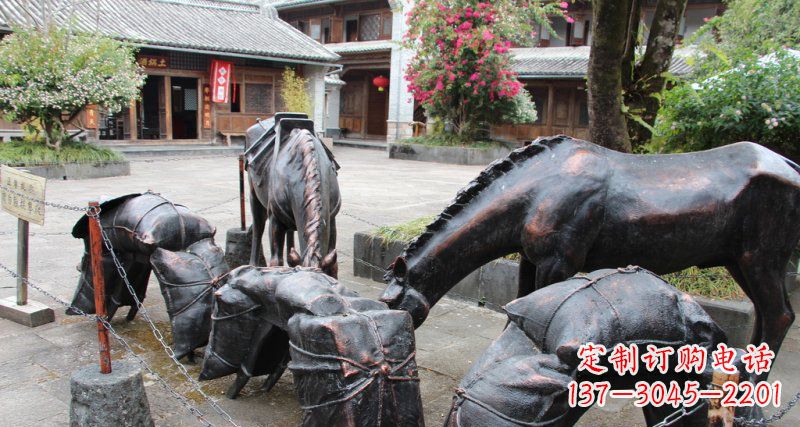 温州中领雕塑定制的铜动物雕塑