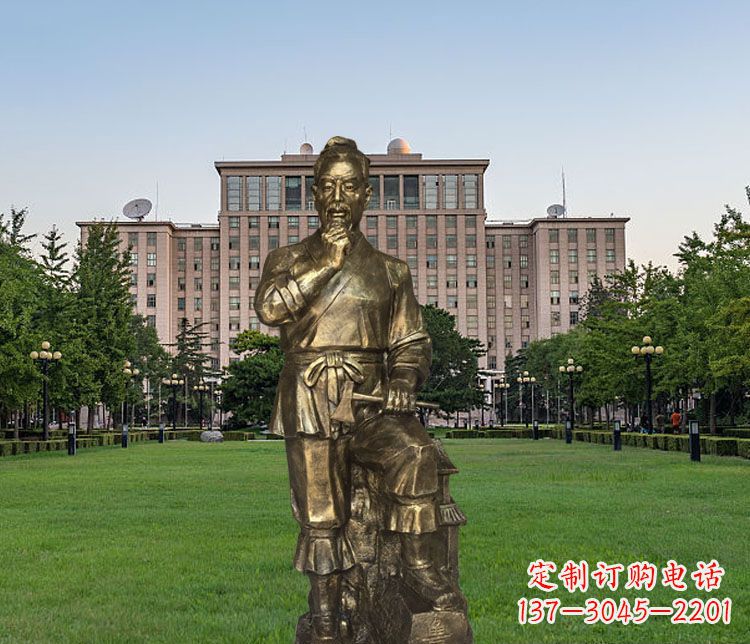 温州传承古代精湛工艺,精美细腻的鲁班雕塑