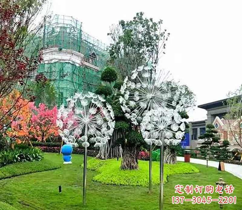 温州公园蒲公英雕塑