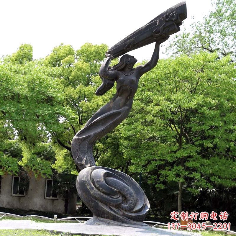 温州精致精美的女娲补天雕塑