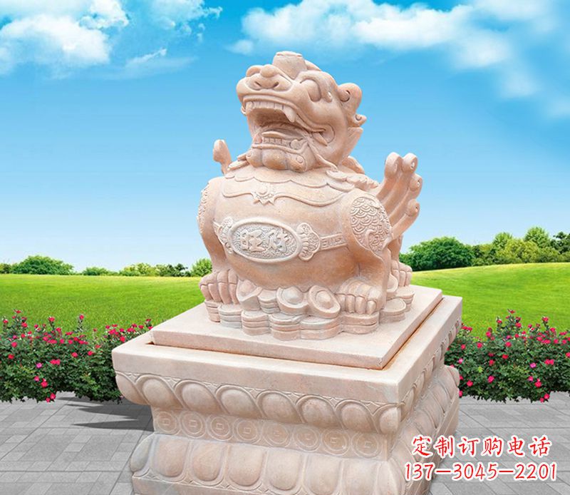 温州财神貔貅雕塑