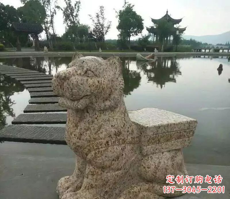 温州公园十二生肖虎石雕