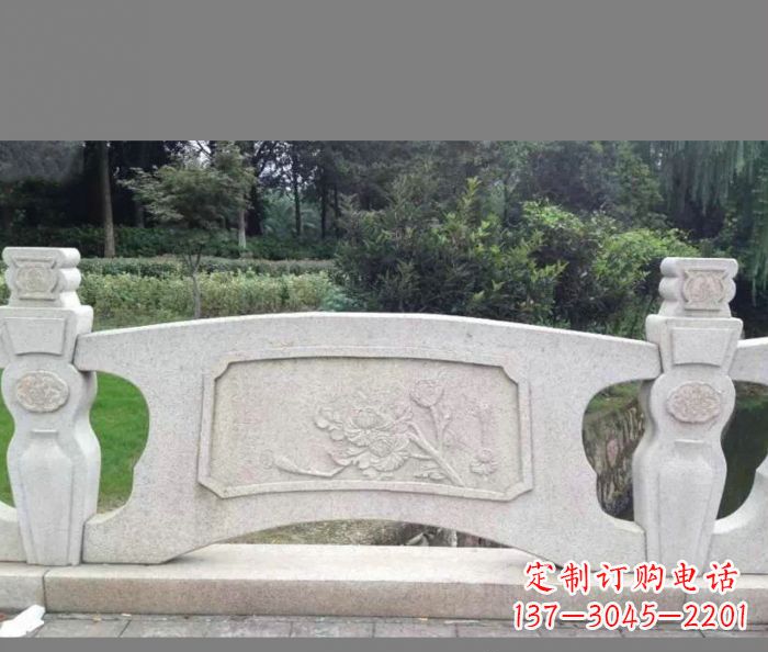 温州大理石公园石栏板雕塑