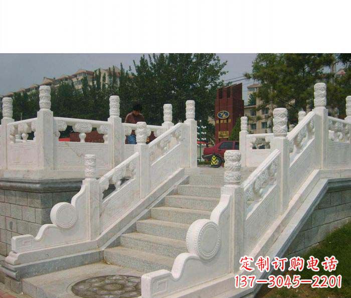 温州精美大理石栏板雕塑
