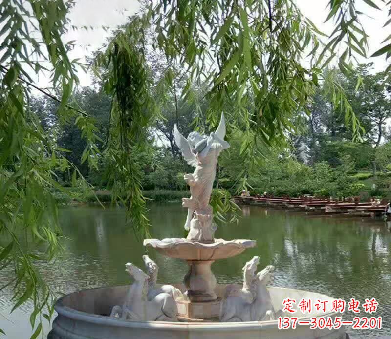温州公园天使景观石雕