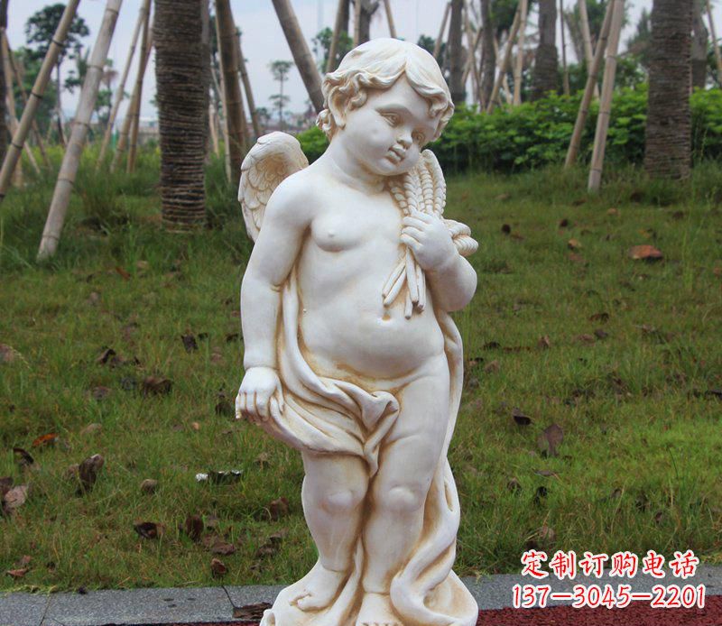温州公园西方小天使雕塑