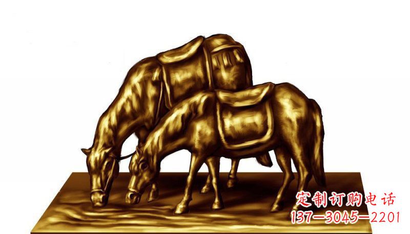 温州中领雕塑精美铜制动物雕塑