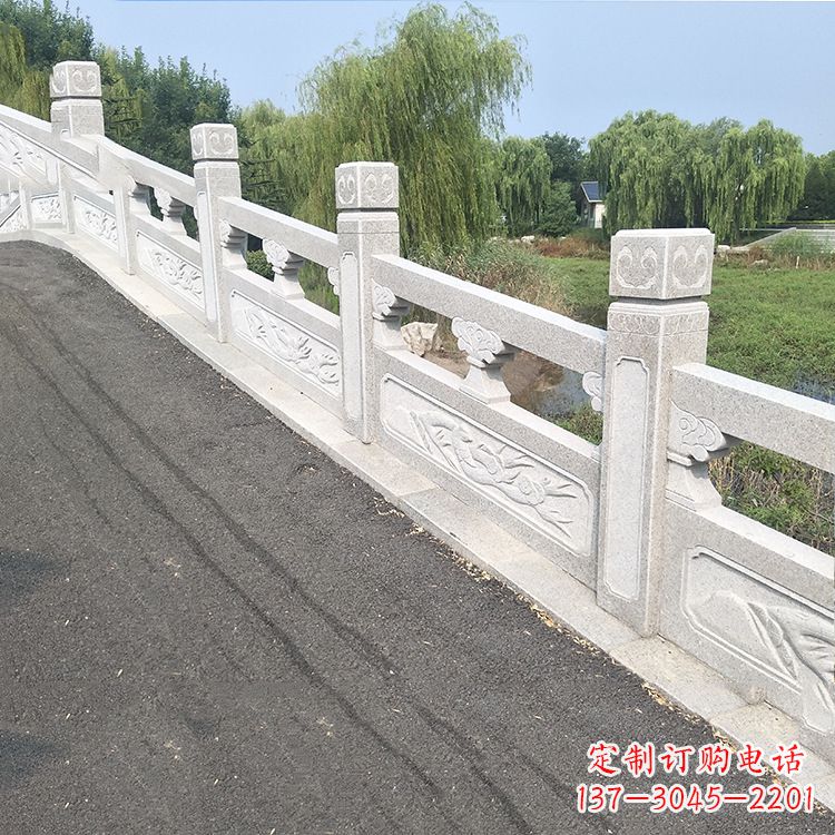 温州独特的大理石栏杆护栏雕塑,让公园更加精致