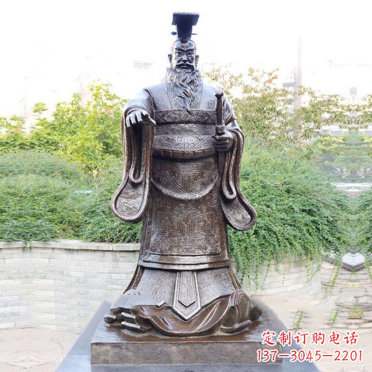 温州秦始皇雕塑,永恒的历史符号