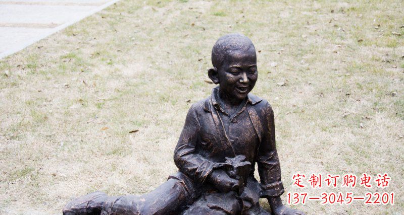 温州儿童景观铜雕