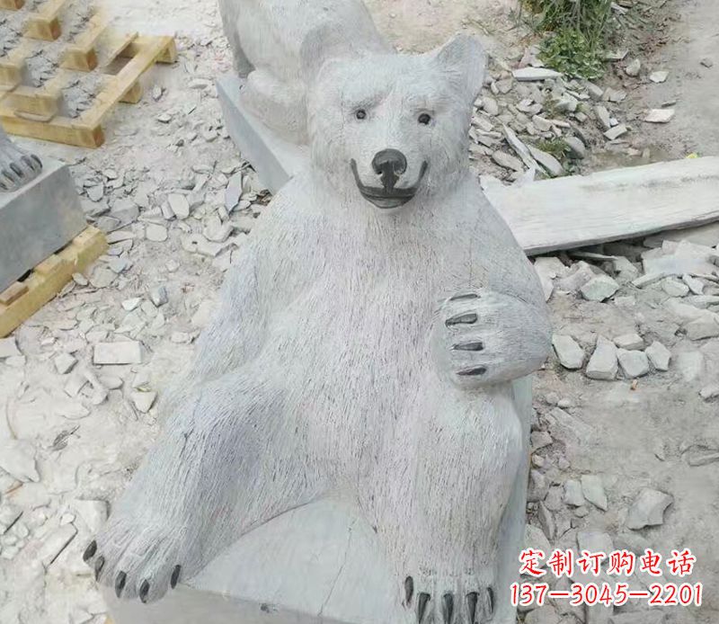 温州狗熊石雕