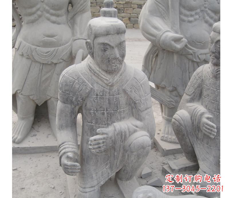 温州精致兵马俑雕塑,给您的空间一丝古代历史