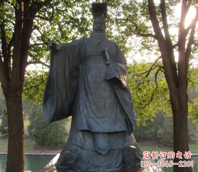 温州精美刘邦铜雕,历史悠久,每一块都是绝世精品!