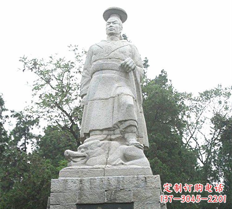 温州古代名人大禹石雕
