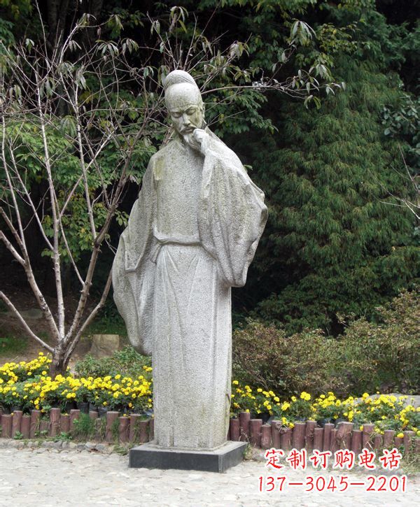 温州经典传承--李白石雕