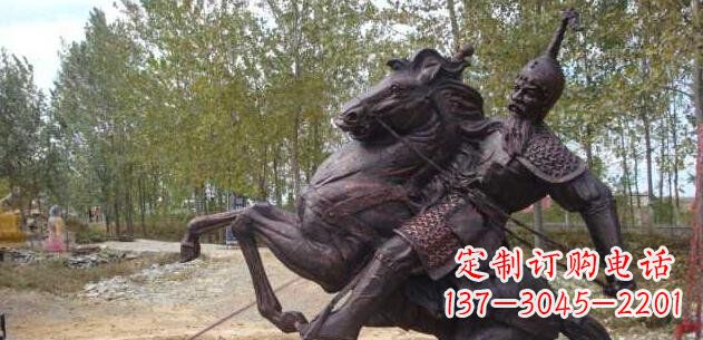 温州复古骑士马雕塑