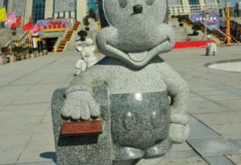 温州令人惊叹的米老鼠塑像