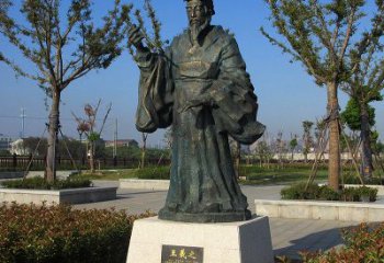 温州精美大师级铜雕——王羲之雕像