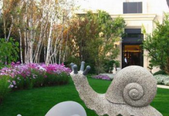 温州蜗牛雕塑——精致的艺术礼物