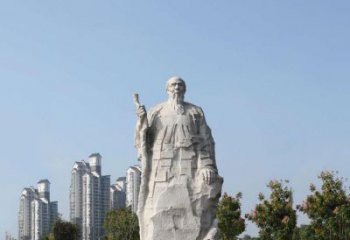 温州具有历史意义的画家齐白石汉白玉雕像