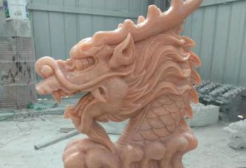 温州具有传统工艺特色的公园喷泉龙头石雕