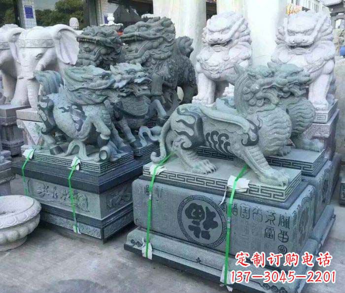 温州古代神兽仿古貔貅石雕