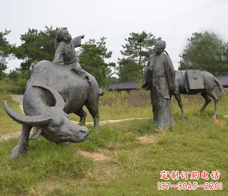 温州杜牧精品铜雕雕塑