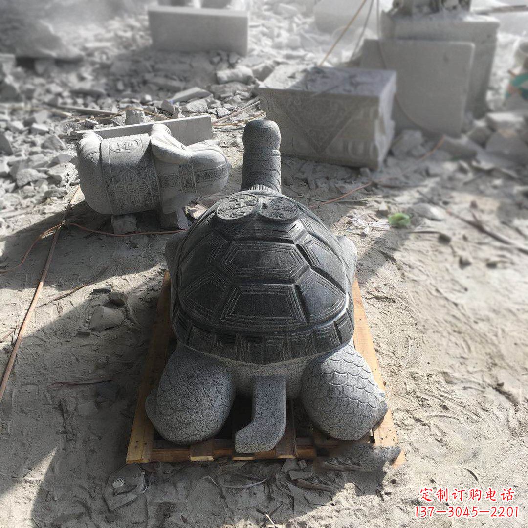 温州精致定制:古代石雕乌龟