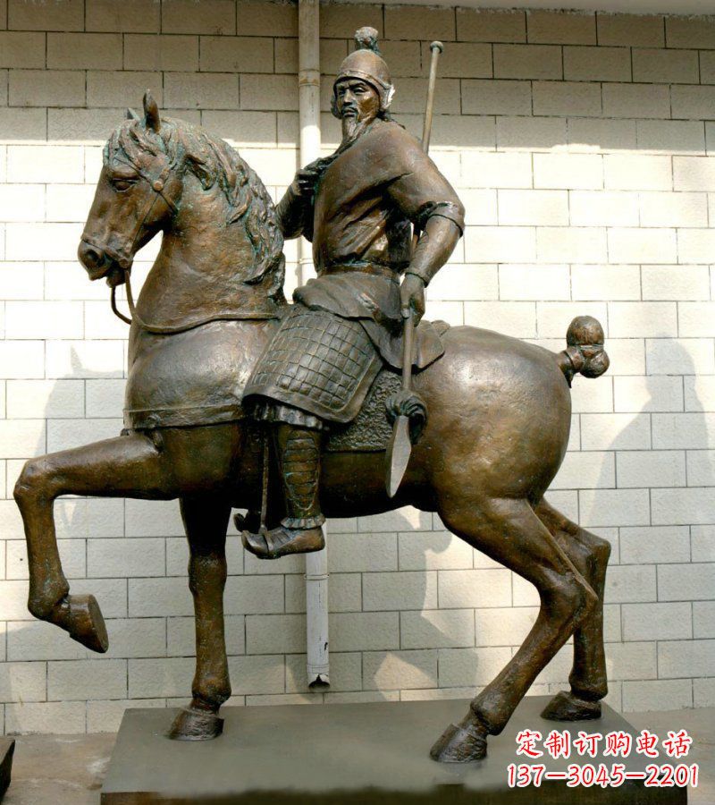 温州古罗马战士公园景观铜雕