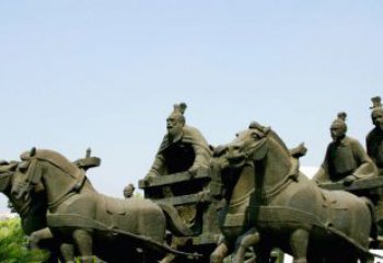 温州中领雕塑--尊贵马车雕塑