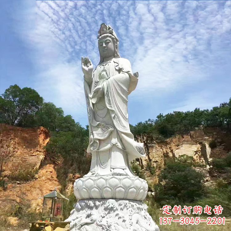 温州观音菩萨大型景观雕塑