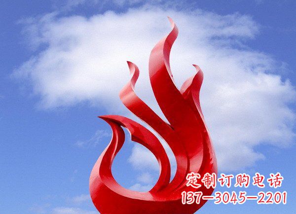 温州华丽不锈钢凤凰雕塑