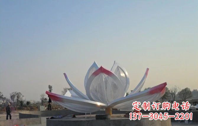 温州华丽的不锈钢莲花雕塑